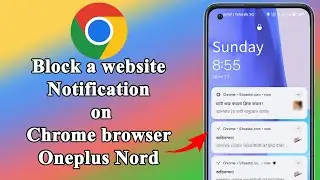 How to stop chrome notification in mobile