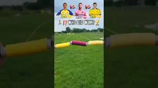 ❌Ronaldo vs Messi or Haaland ⚡ SPEED CHALLENGE | WHO DID WIN?! #shorts #cr7 #football #challenge #vs