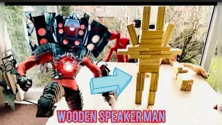 ❌Wooden speakerman #speakerman