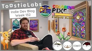 Indie Dev Blog - Stained Glass Pixel Art