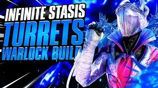 INFINITE  STASIS TURRETS! Destiny 2 | New Updated Warlock PvE Stasis Build in Season 19!