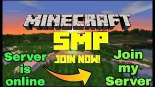 Join my public SMP Minecraft #Updated! For java and Bedrock/pe !2022