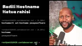 Change your Remote Server Hostname kwa hatua rahisi