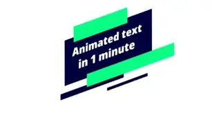 Animated title