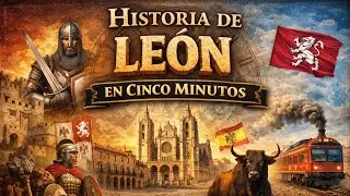 History of León in 5 minutes (Spain, Castile and León)