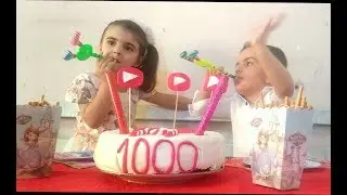 I have 1000 subscribers / 1000 подписчиков