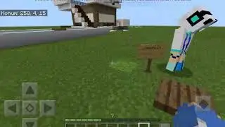 Kuzenimin labirentini yaptım (Minecraft Pocket Edition )