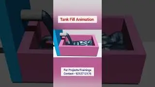 Tank Fill Animation #shorts