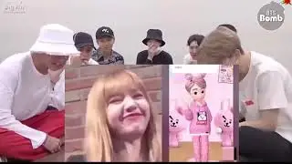 BTS Reaction  Lisa and Jungkook the same moment common ground #1
