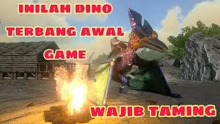 Pteranodon dino terbang awal game ark mobile