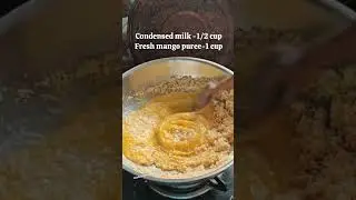 Mouth Melting Mango Coconut Laddu #mangoladdu #mangorecipes #coconutladdu #shorts#recipe#ytviral