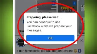 facebook lite preparing messages,facebook lite message not showing,facebook lite messenger not open