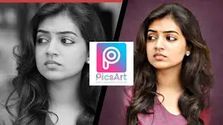 PicsArt oil paint effect face smooth editing tutorial
