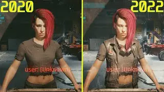Cyberpunk 2077 PC RTX 3080 Day One vs Patch 1.5 Ray Tracing ON Graphics Comparison / Release vs Now