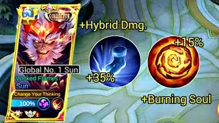 MLBB Pro Tip: Sun's Game-Changing 2023 Build and Spell?! 💯