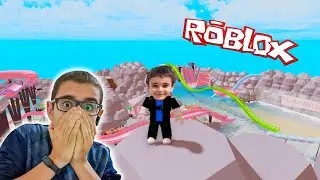 BUĞRA VE BERAT İLE AQUA PARKA GİTTİK! ROBLOX WATER PARK