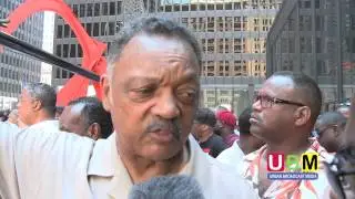 UBM Chicago catches up with Rev. Jesse Jackson