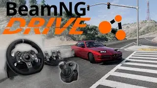BeamNG Drive Steering Wheel Gameplay