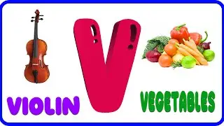 Letter V story | Kids Learning Alphabet V | English Alphabet | Educational Videos For Toddlers