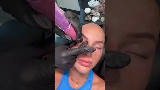TATTOOED EYELINER TOUCHUP #pmu #eyeliner #hairloss #permanentmakeup #bald
