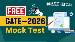 Free GATE - 2026 Mock Test | ACE Online & ACE Engineering Academy