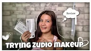 TRYING ZUDIO MAKEUP FIRST TIME 🤍 || *Worth it or Not * *ZUDIO  MAKEUP HAUL* 💄
