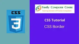 How to Apply Borders for HTML elements using CSS