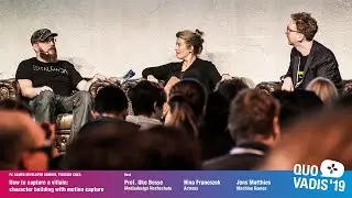 How to capture a villain - character building with motion capture | QUO VADIS 2019