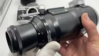 USSR Soviet PhotoSniper Zenit ES with Tair 3 PhS 4 5 300 Lens 