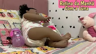 Morning Routine with Reborn Baby Luna