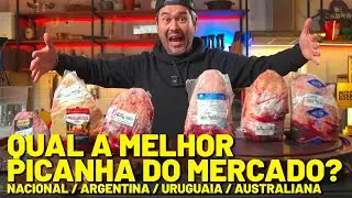 Qual será a melhor picanha do mercado⁉️ Nacional, Argentina, Uruguaia ou Autraliana‼️