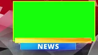 News Green Background | Animation Green Background || Graphics King Master