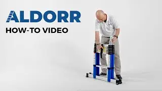 How-to tutorial: ALDORR Home Telescopic Folding Ladder (English)