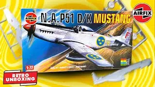 Airfix: N.A.P51 D/K Mustang | Retro Unboxing