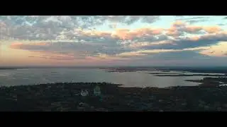 Вид на Днепр (Днепропетровск) с высоты птичьего полета - Dji Spark Test Flight