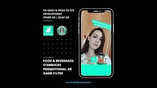 DELIVEROO - STARBUCKS AR GAME FILTER 2