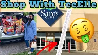 HUGE SAMS CLUB SHOPPING HAUL 2021 | HOW TO GROCERY SHOP IN BULK