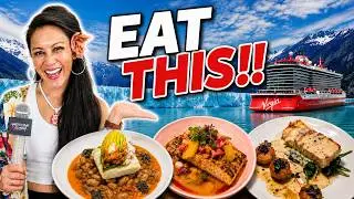 Virgin Voyages Alaska Food: What to Order!