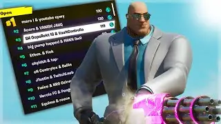 HOW I PLACED 3RD IN DUO TESTING EVENT (HOT MINIGUN ACTION)