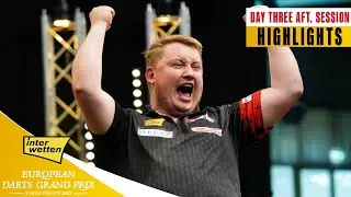 GERMAN GIANT-KILLING! | Day Three Afternoon Highlights | 2023 European Darts Grand Prix