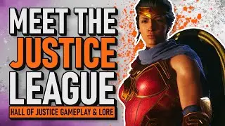 13 Minutes of Hall Of Justice Gameplay & Lore | Suicide Squad Kill The Justice League