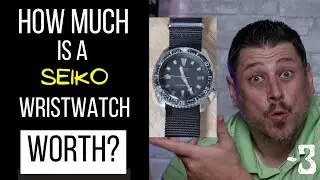 How Much is a Seiko 1990s Automatic Diver Wristwatch Worth?