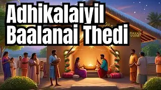 Adhikalaiyil Baalanai Thedi cover | Christmas Tamil Carol | John and Mr. David