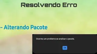 Alterando Pacote, Sem Erro