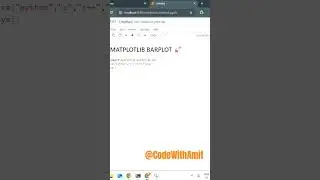 #matplotlib