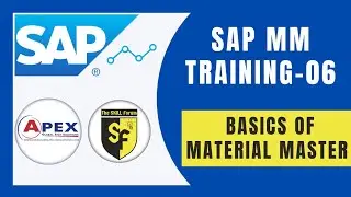 SAP MM MATERIAL MASTER | BASICS OF MATERIAL MASTER CREATION