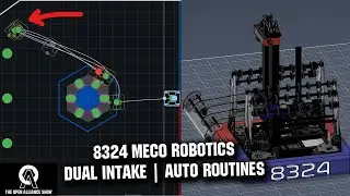 8324 MECO Robotics | Dual Intake | Scoring Arm | Auto Routines | FRC Open Alliance Show