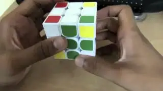 3BLD example solves with 3-style +Parity