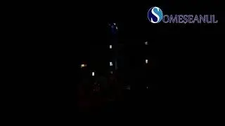 Incendiu pe strada Clujului din Gherla. Mai multe cabluri de înaltă tensiune s-au aprins