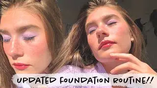 Pastel Eyeshadow Look + Updated Foundation Routine!!